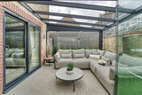 Deponti Pigato Aluminium Veranda - Verde Modern Garden Living