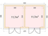 Telluria Duo 3336+ - Verde Modern Garden Living